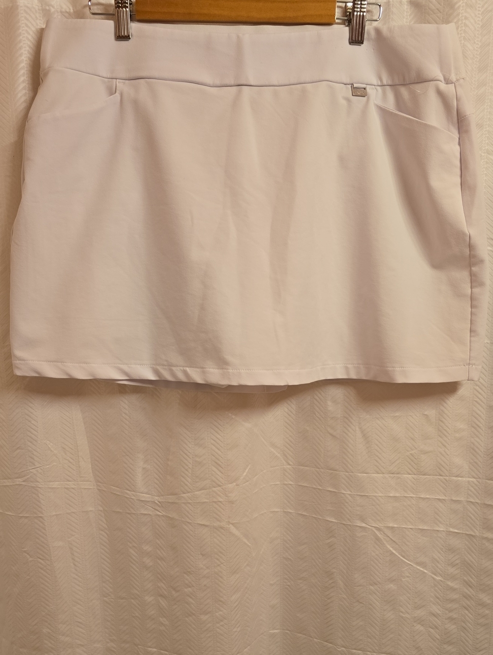 Greg Norman Collection Skort Women's XL X-large White Athletic Shorts Skirt